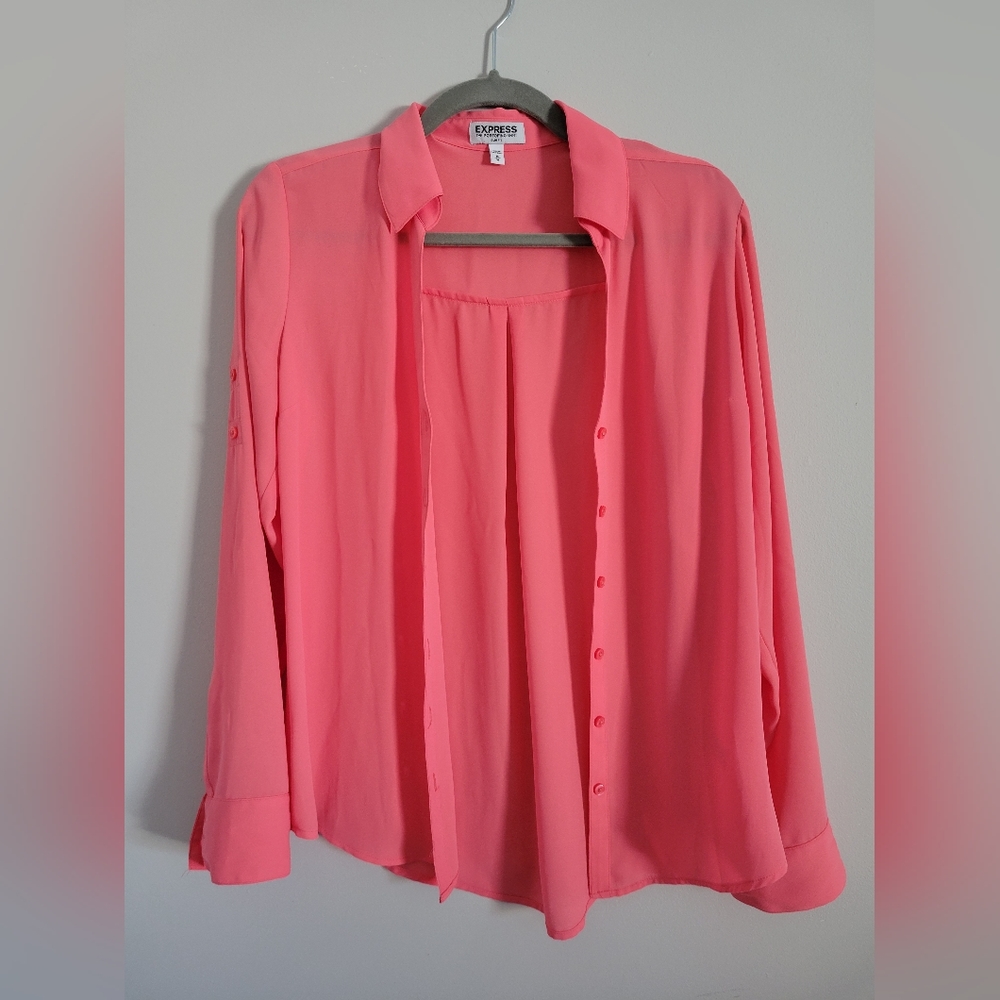 Express Coral Portfino Shirt